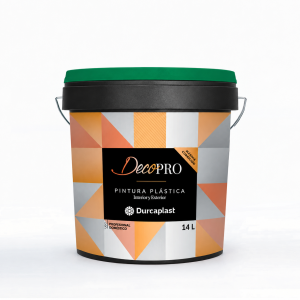 Pintura Plástica Decopro Vinilico Plata