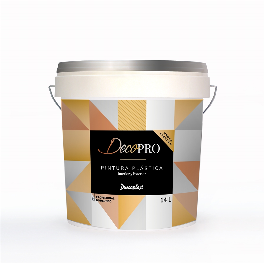 Pintura Plástica Decopro Plata
