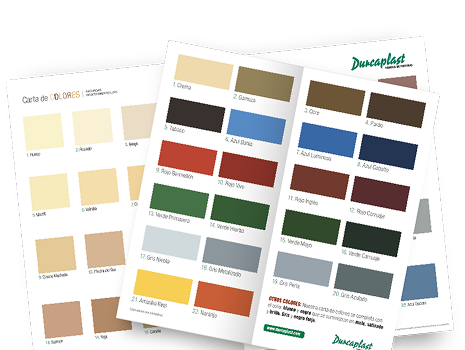 cartas de color Durcaplast